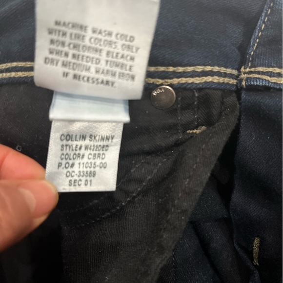 [28Ins29”]HUDSON Women's Collin Mid Rise Skinny Fit Flap Pocket Ankle Jean - Picture 7 of 10